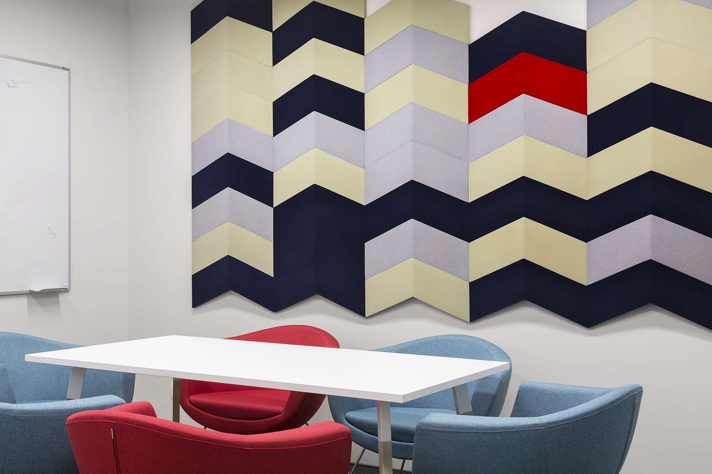 3D Wall Panels - CHEVRON Acoustic Soft 3D Wall Panel