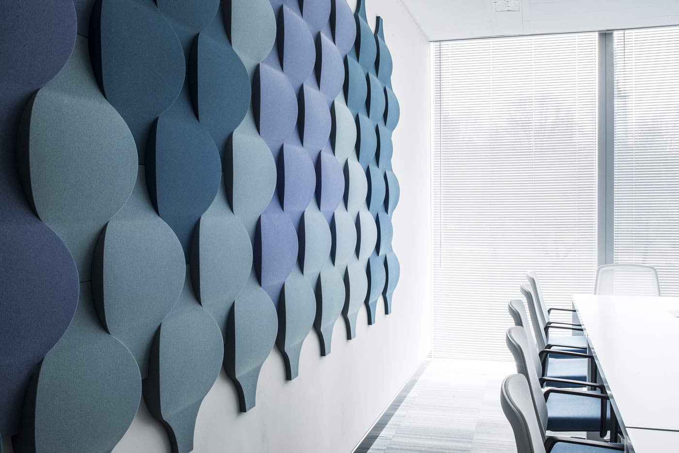 3D Wall Panels - FLOW Acoustic Soft 3D Wall Panel