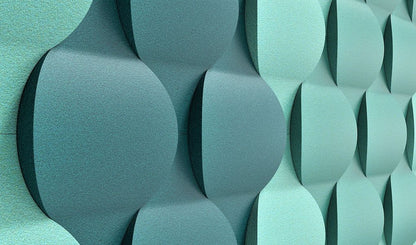 3D Wall Panels - FLOW Acoustic Soft 3D Wall Panel