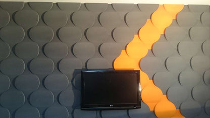 3D Wall Panels - FLOW Acoustic Soft 3D Wall Panel