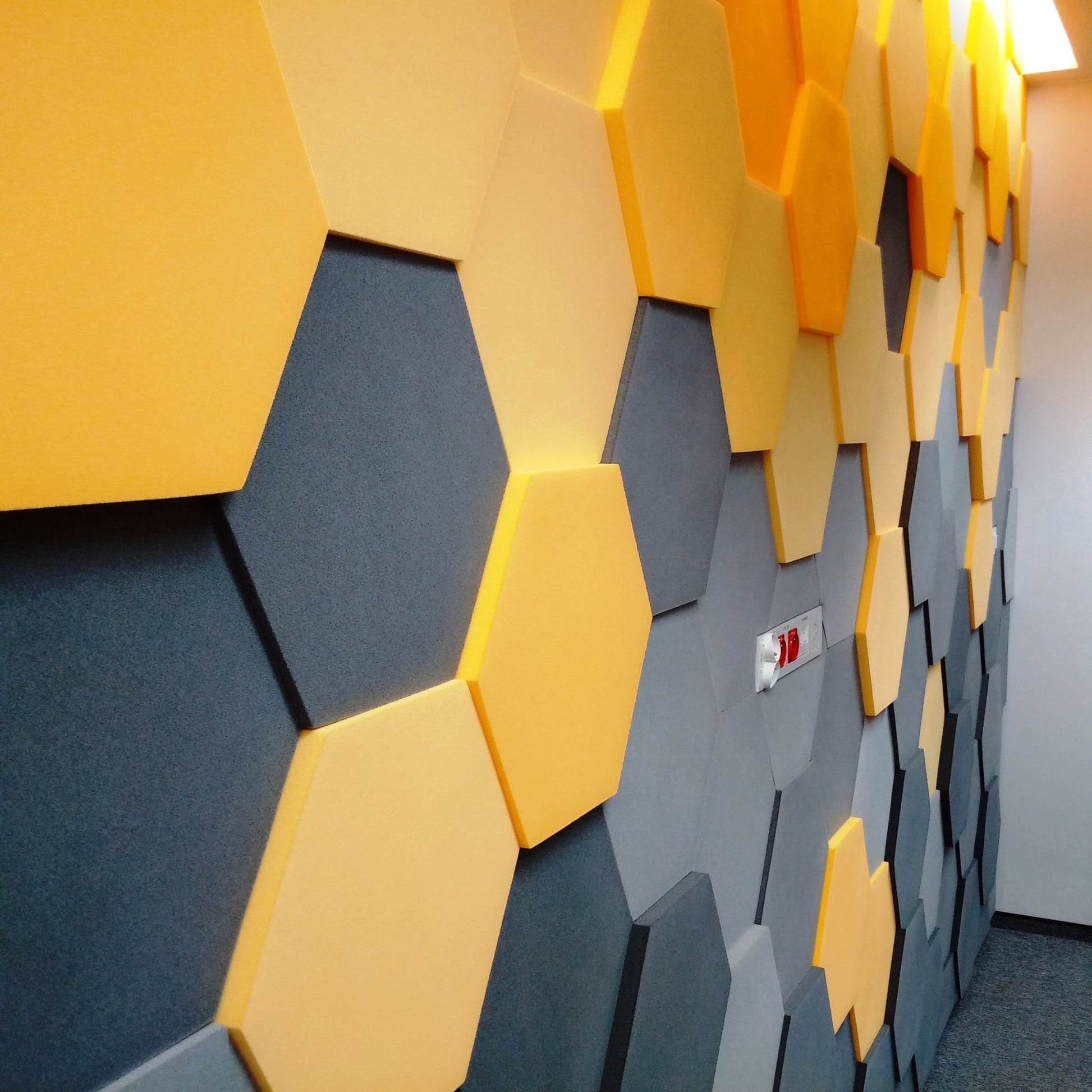 3D Wall Panels - HEXA M Soft Acoustic Wall Panel