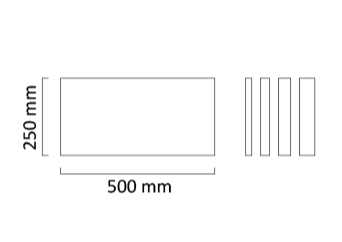 3D Wall Panels - LINE Soft Acoustic Wall Panel