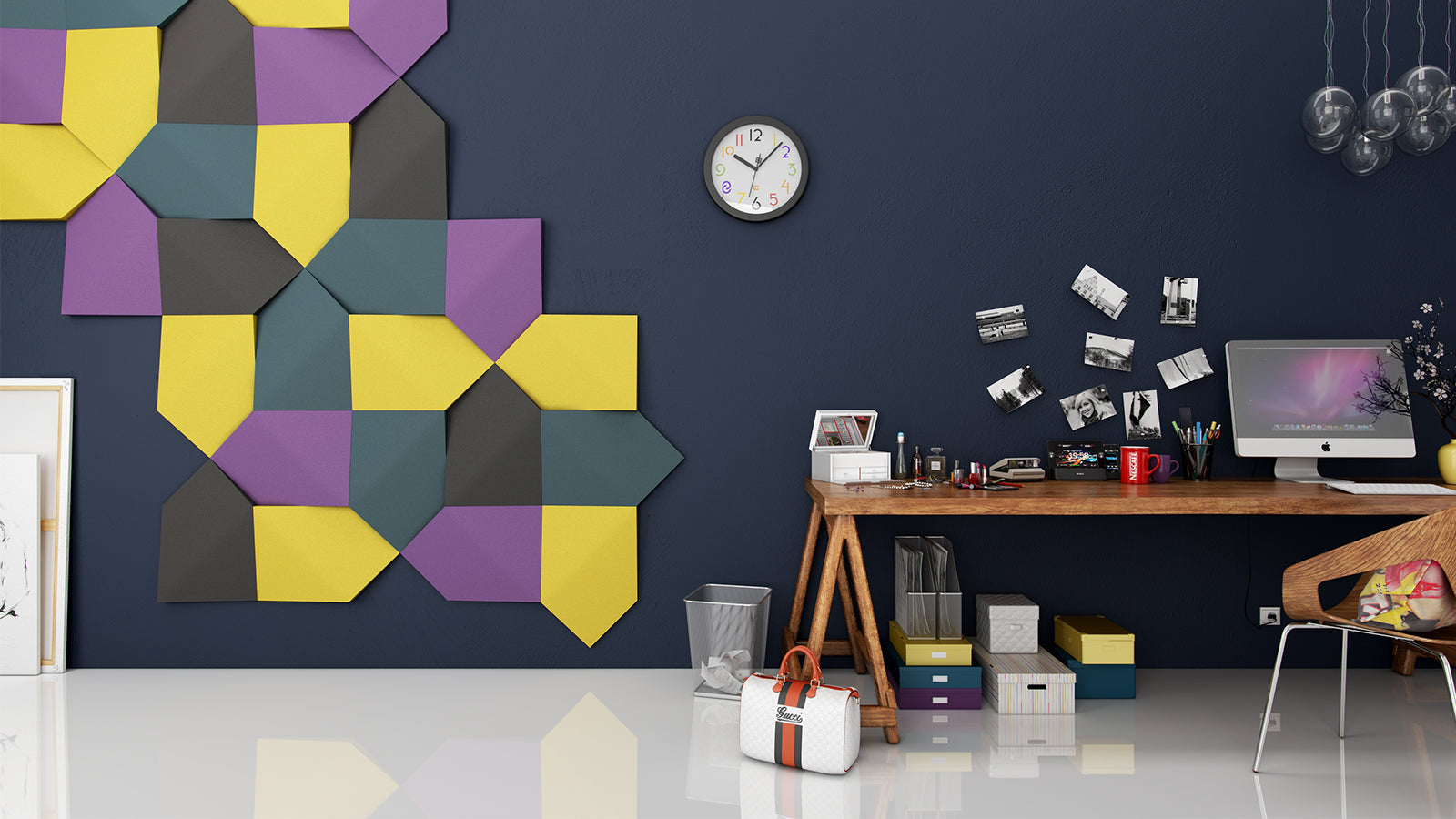 3D Wall Panels - LINK Acoustic Soft 3D Wall Panel