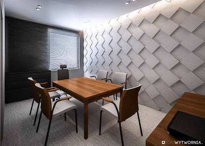 3D Wall Panels - PIXEL L Soft Acoustic Wall Panel