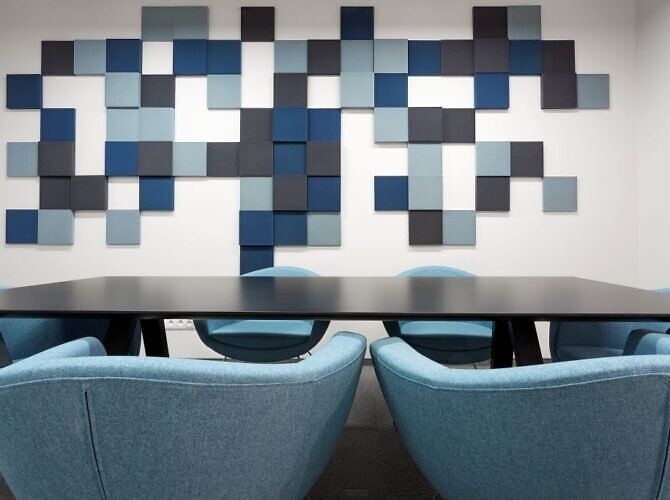 3D Wall Panels - PIXEL L Soft Acoustic Wall Panel