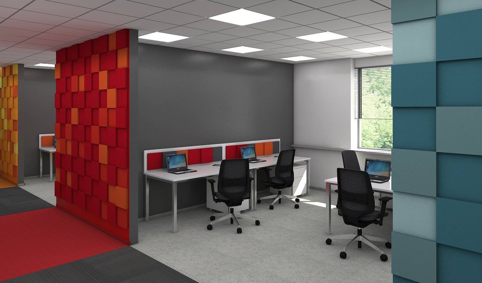 3D Wall Panels - PIXEL L Soft Acoustic Wall Panel