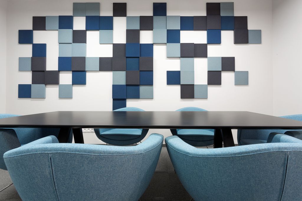 3D Wall Panels - PIXEL S Soft Acoustic Wall Panel