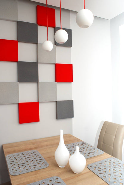 3D Wall Panels - PIXEL S Soft Acoustic Wall Panel