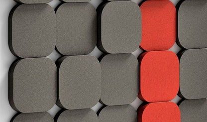 3D Wall Panels - TELE S Soft Acoustic Wall Panel